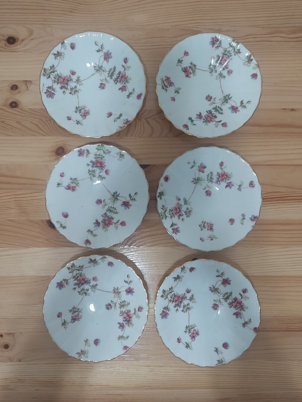 Vintage Dessert Plates
